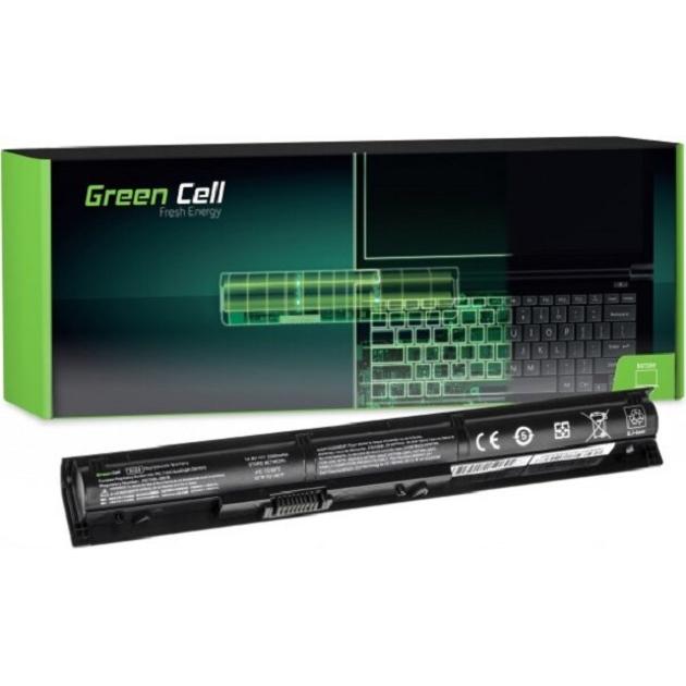 GreenCell HP96 (4 Zellen, 2200 mAh), Notebook Akku, Schwarz