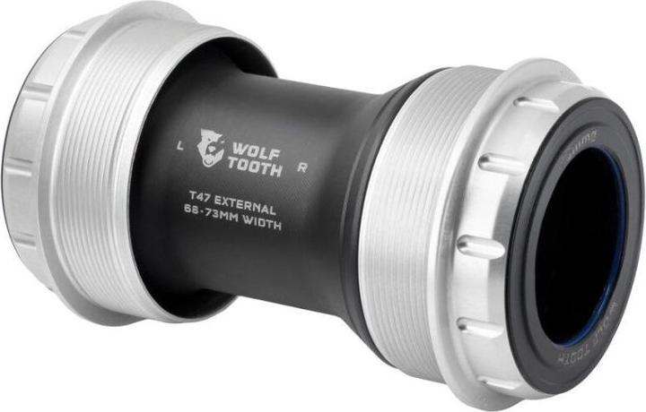 Actual product image Wolf Tooth Bottom Bracket T47 external, 29mm (SRAM), 85.5/92mm, raw silver