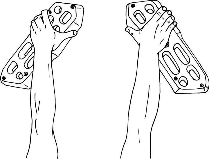 Image du produit Max Climbing Spinchboard Planche d'entraînement