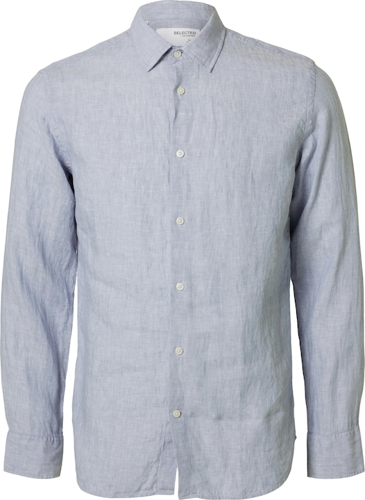 Selected Homme Slhregkylian-Linen Shirt Ls Classic Noos