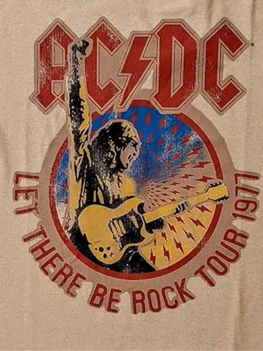 Produktbild AC/DC Let There Be Rock Tour 1977 TShirt (M)