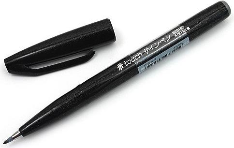 Image du produit Pentel Brush Sign Pen 12 pièces (Violet, Vert, Bleu, Pink, Rouge, 12 x)