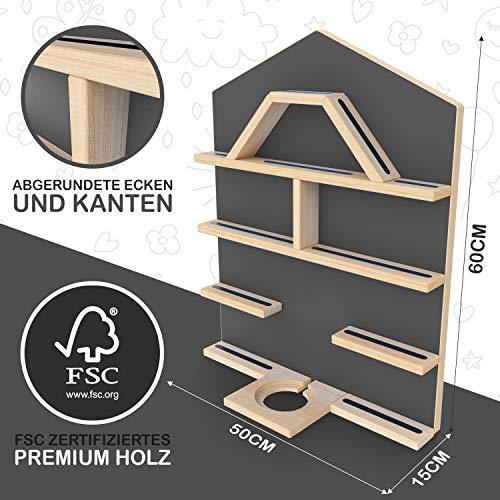 Actual product image Little Moonshine Shelf for Tonie Box and Tonies, gray
