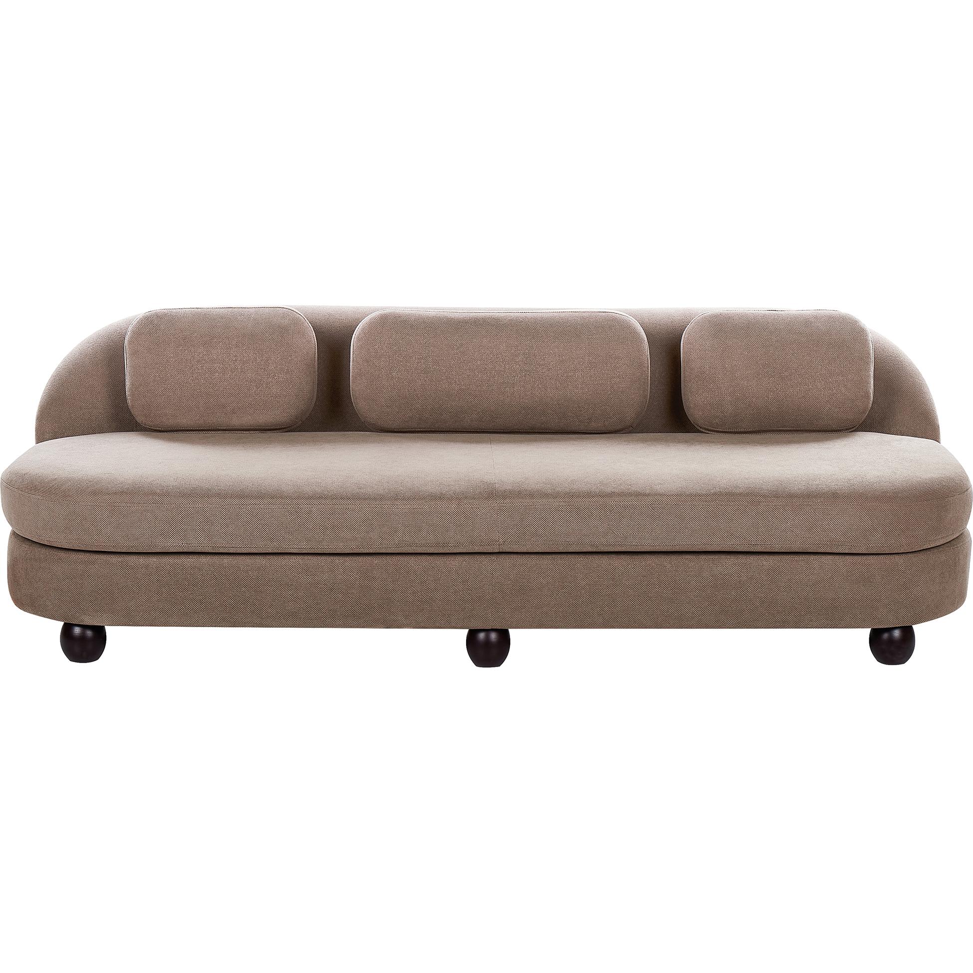 Beliani, Sofa, Fansen (3-Sitzer)