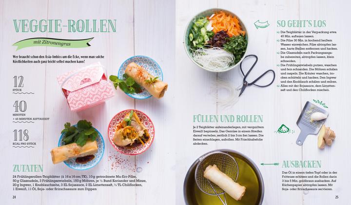 Produktbild Just delicious Glücksrollen aus aller Welt (Deutsch, Marianne Zunner, 2017)