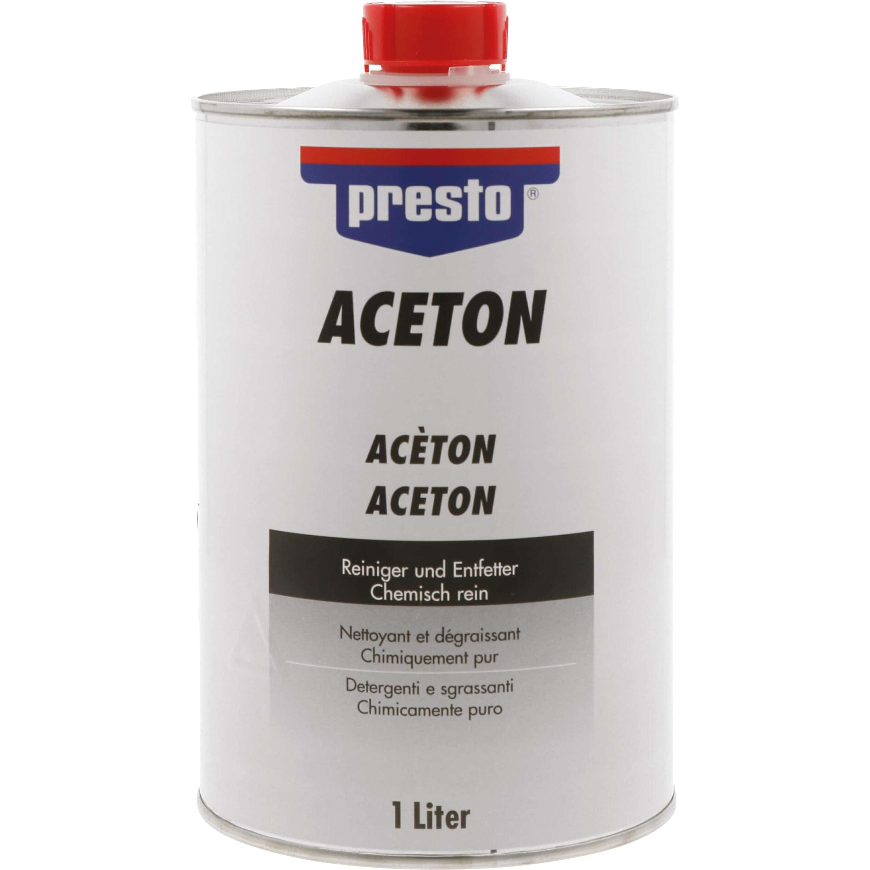Presto, Verdünner + Abbeizer, Aceton (1000 ml)