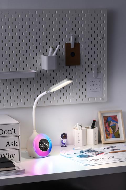 Produktbild Fuj Tek Mood Desk Lamp with Wake-Up Light and RGB Ambient Light (135 lm)