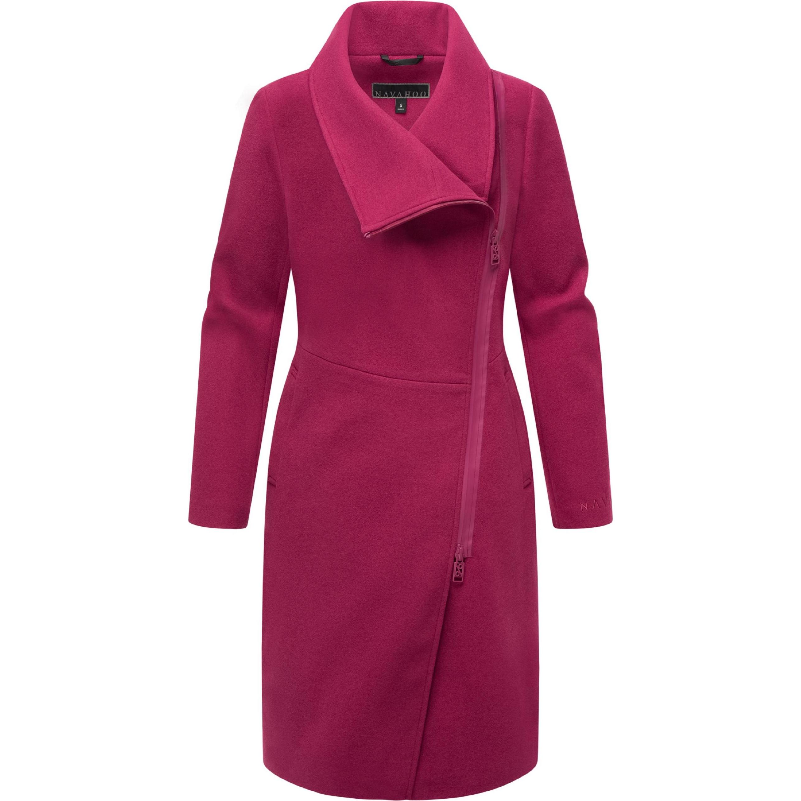Navahoo, Damen, Jacke, Samtrose 14 (XL), Rosa, XL