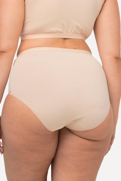 Actual product image Ulla Popken 3 Pack of Ulla-la! Stretch Cotton Panties (62)
