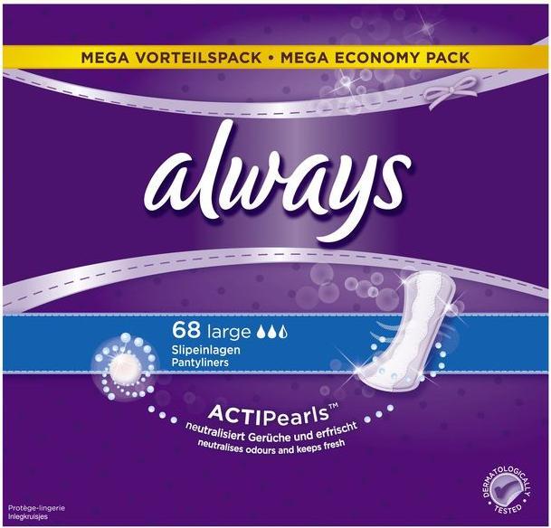Actual product image Always ActiPearls (68x)