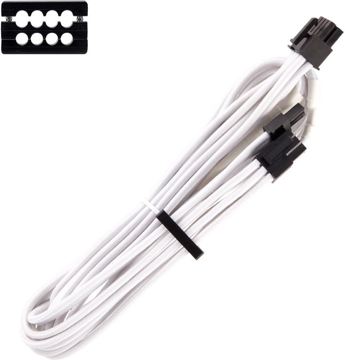 Actual product image Corsair Premium Sleeved PCIe single cable, double pack (Gen 4)