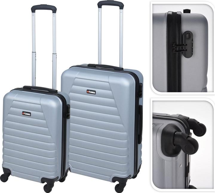 Image du produit FTM Set de 2 valises de voyage (36 l)
