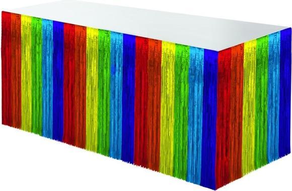 MICA Festival Tischvorhang - bunt - ca. 457 x 73 cm