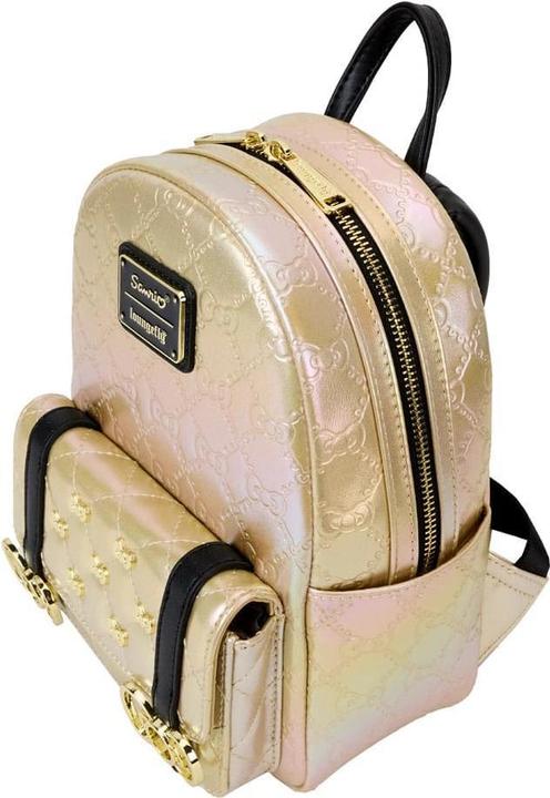 Produktbild Loungefly Hello Kitty 50th Anniversary by Mini Rucksack Metallic Gold