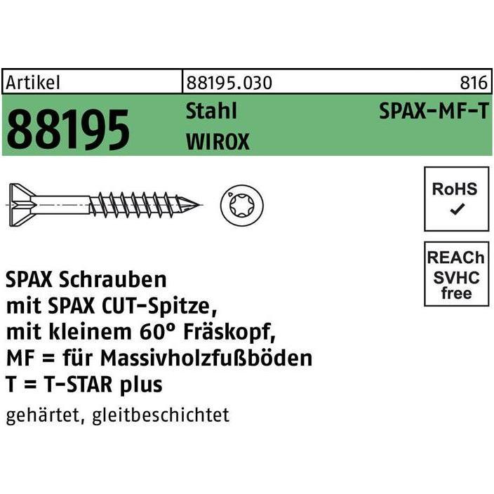 Thumbnail - Spax, Schrauben, Selbstbohrschrauben (500 Schrauben pro Stück)