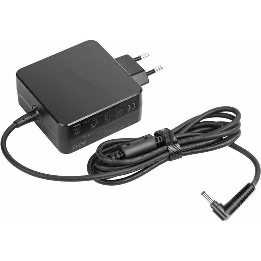 CoreParts Power Adapter for Lenovo (65 W), Notebook Netzteil, Schwarz