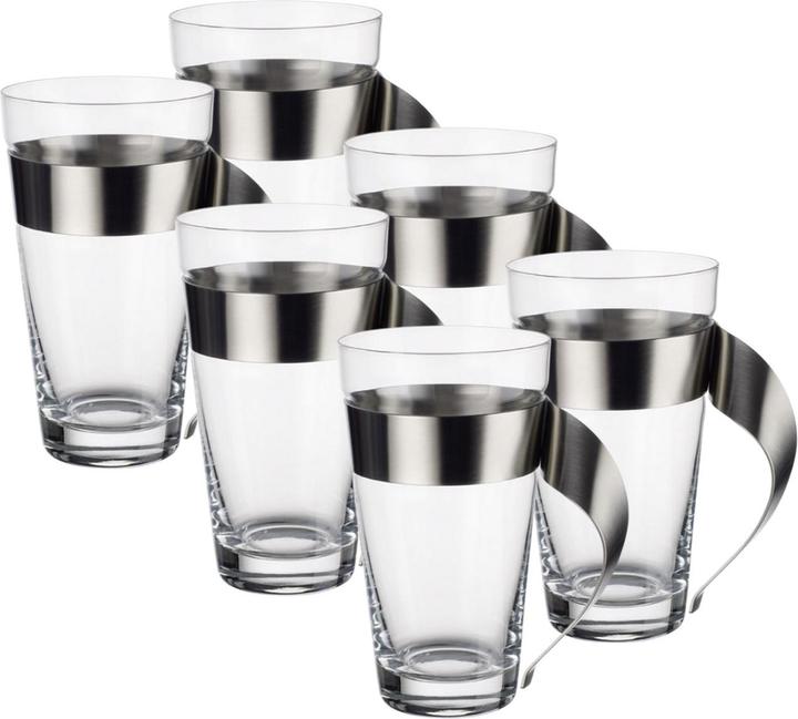 Produktbild Villeroy & Boch New Wave Caffe Latte Macchiato Glas 0,5 l Set6 (1 x)