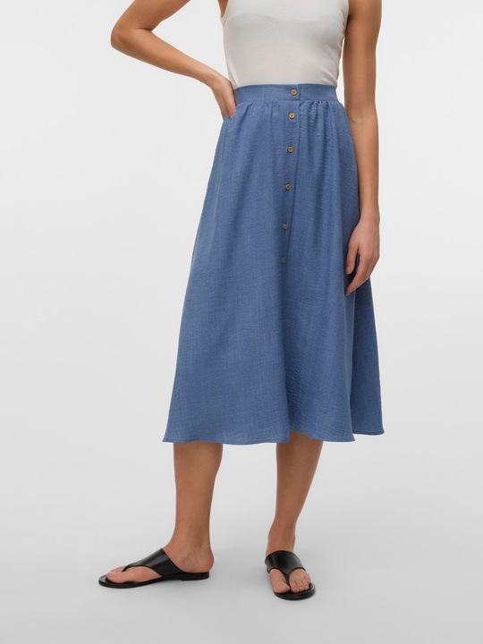 Produktbild Vero Moda VMMELANEY Hohe Taille Langer Rock Rock (XL)