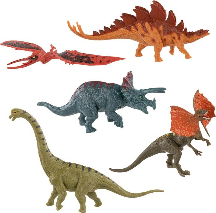 Produktbild Idena Figuren Set Dinosaurier 15cm 5 Stück