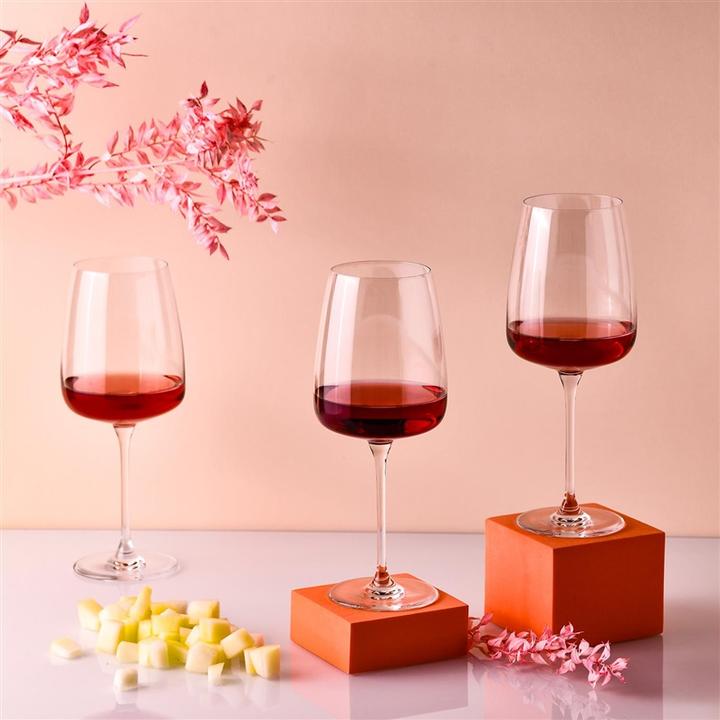Actual product image Krosno Wine glass set glass, 0.750 l, 4 pcs (75 cl, 4 Glasses, Red wine glasses)
