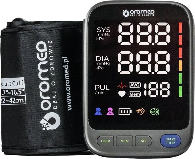 Actual product image Oromed Ciśnieniomierz naramienny ORO-N15 PROFESSION (Blood pressure monitor upper arm)