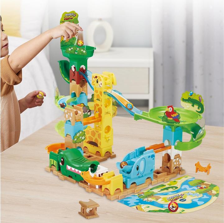 Produktbild VTech Kugelbahn Marble Rush Junior Animal Set J100 -FR-