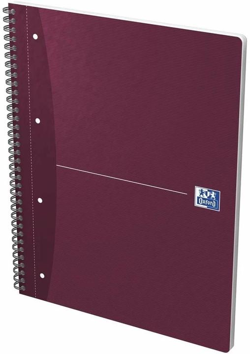 Actual product image Oxford Spiral book (A4, Lined, Soft cover)