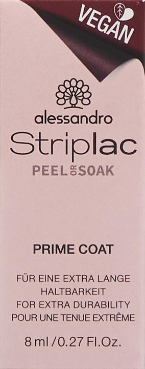 Actual product image Alessandro Striplac Prime Coat (Transparent, Top coat)