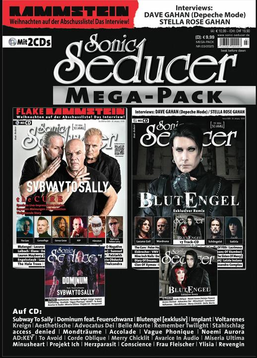 Produktbild Sonic Seducer Megapack 03-2025 (2025)