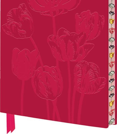 Actual product image Temple of Flora: Tulips Artisan Art Notebook (Flame Tree Journals) (German, Collectif, 2024)