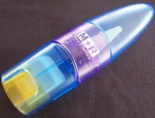 Image du produit M+r Taille-crayon/gomme à effacer simple - plastique