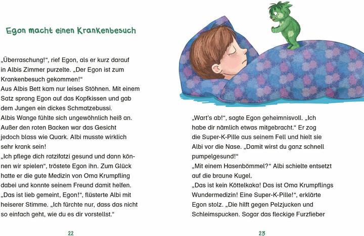 Actual product image Die Krumpflinge - Egon und der Schrumpfzauber (German, Annette Roeder, 2024)