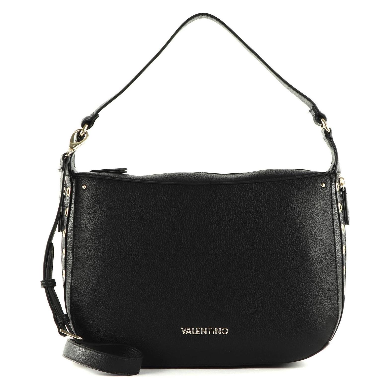 Valentino, Damen, Handtasche, Borse A Spalla Hobo Bag, Schwarz