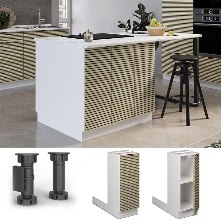 Produktbild Vicco Kücheninsel Fame-Line (70 x 70 x 82 cm)