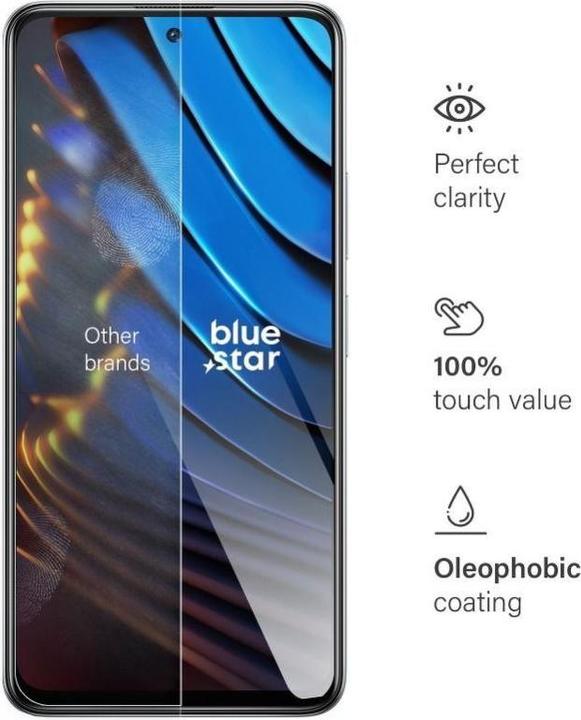 Produktbild Schutzglas Blue Star Gehärtetes Glas Blue Star - XIAOMI Poco X3 GT (1 Stück, Xiaomi Poco X3 GT)