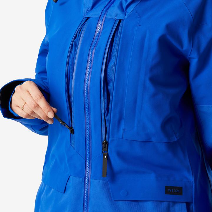 Actual product image Wedze Women's Snowboard Jacket - SNB 900 - Blue (XS)