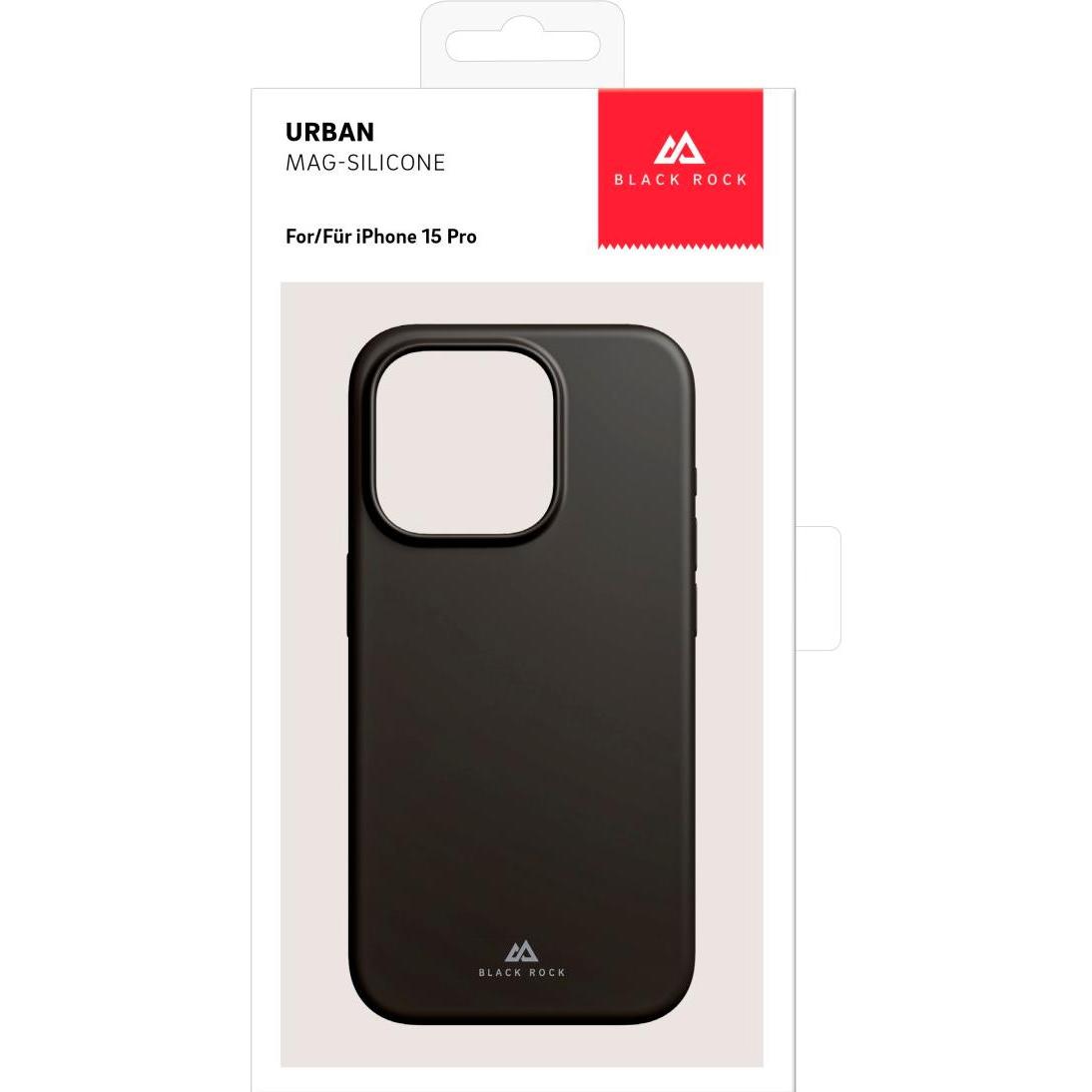 Thumbnail - Black Rock Mag Urban Case (Apple iPhone 15 Pro), Smartphone Hülle, Schwarz