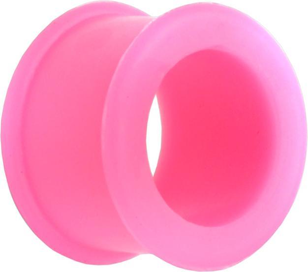 Produktbild Star Piercing Tunnel dick pink (ohne Messing, Silikon)