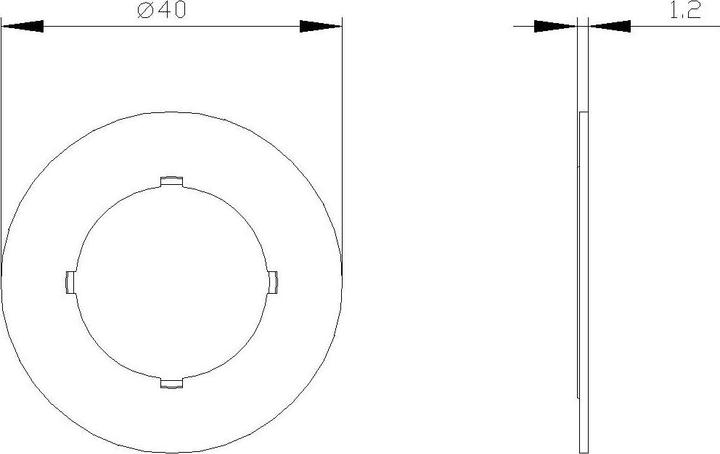 Actual product image Siemens Labeling Plate For Potentiometer Label