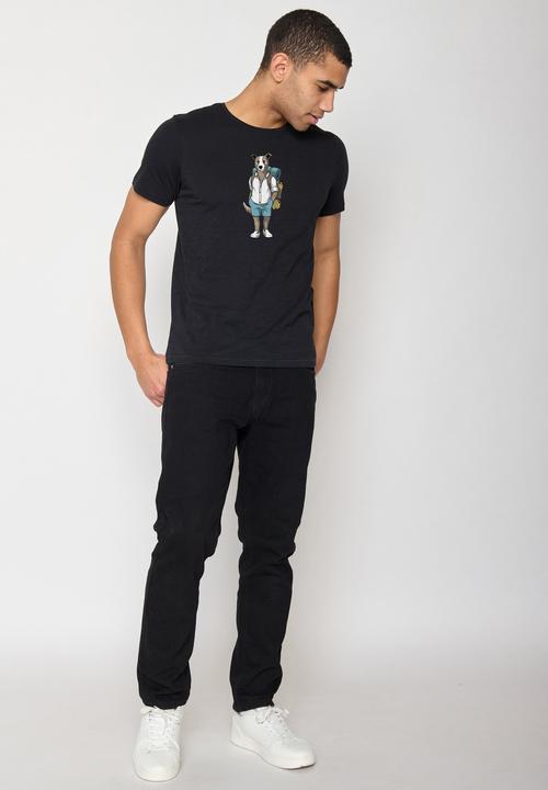 Actual product image Greenbomb Animal Dog Traveller Spice T-Shirt (S)