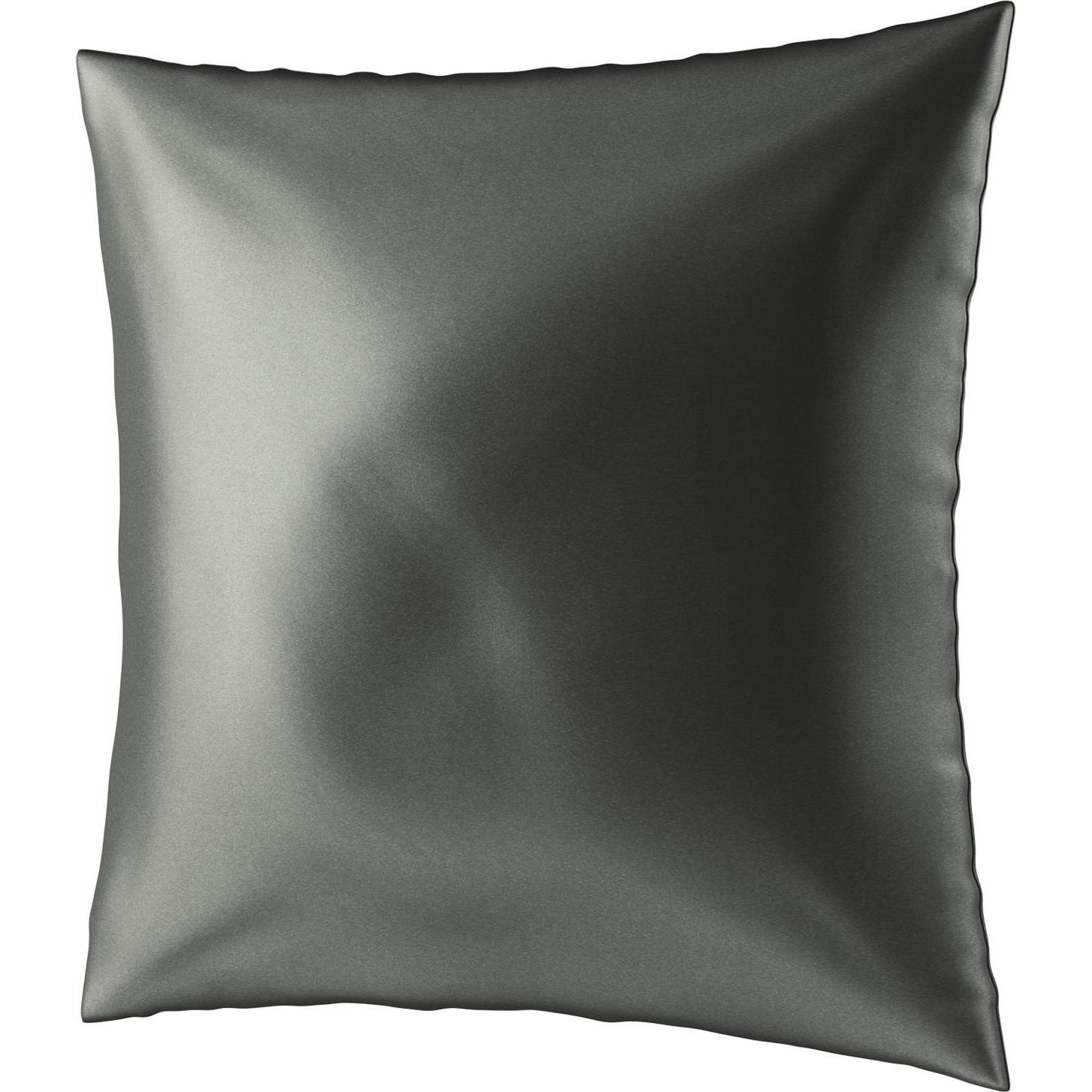 Thumbnail - Ailoria, Bettwäsche, BEAUTY SLEEP Silk Zipper Pillowcase (65x65) (anthracite) (Kopfkissenbezug, 65 x 65 cm)