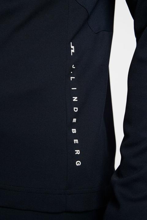 Produktbild J. Lindeberg Leon Quarter Zip Mid Layer Herren Navy (M)