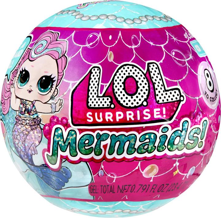 Actual product image MGA L.O.L. Surprise Mermaids! Tots in PDQ