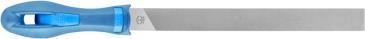 Actual product image Pferd Mill saw file straight/round edge flat butt cut 2 incl. ergonomic file handle universal to (Cut 2, 200 mm)