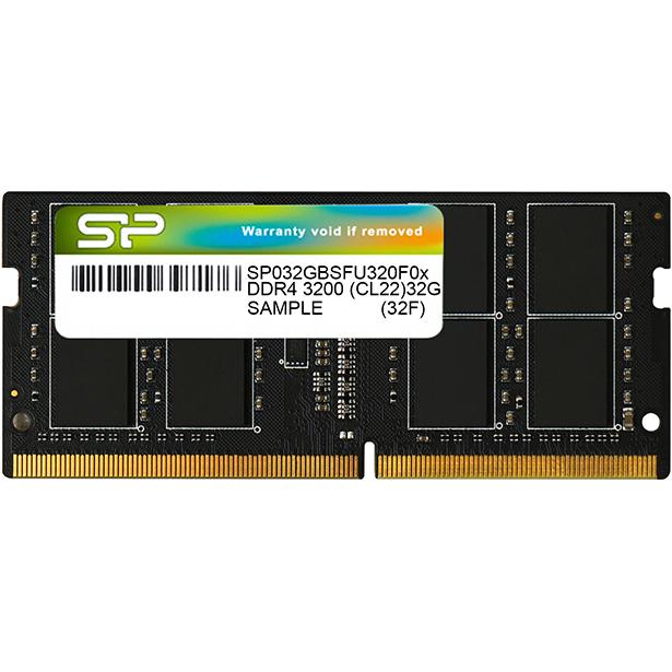 Silicon Power SP004GBSFU240X02 Modulo di memoria GB DDR4 (1 x 4GB, 2400 MHz, DDR4-RAM, SO-DIMM), Memoria RAM