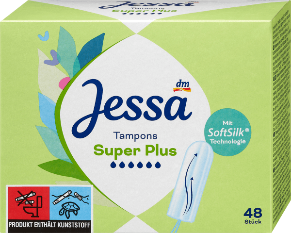Actual product image dm Jessa Tampons Super Plus (48 x)