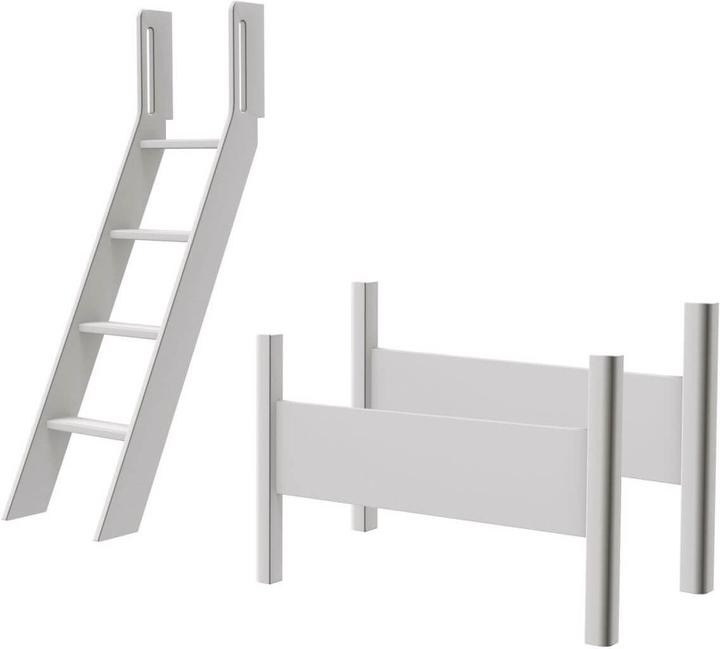 Flexa Schrägleiter und Pfosten für mittelhohes Bett