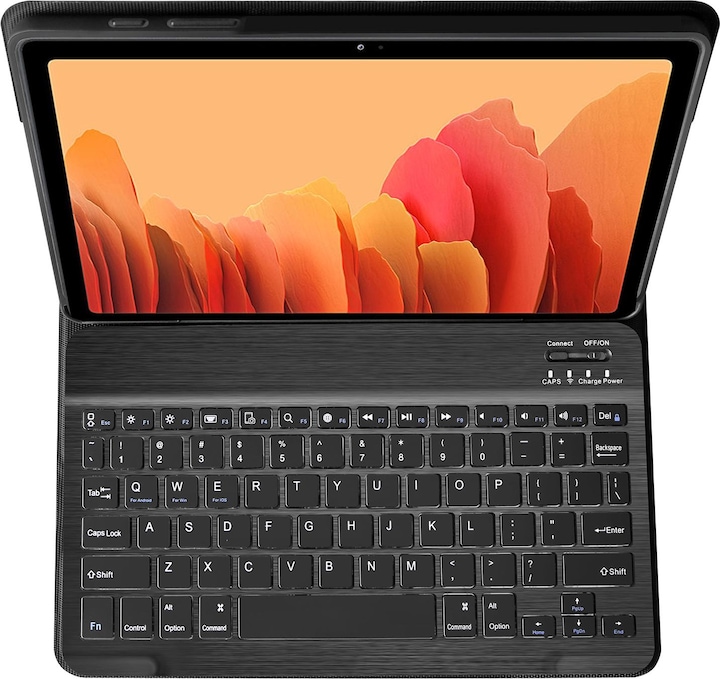 Immagine prodotto Accezz QWERTY Bluetooth Keyboard Bookcase Samsung Galaxy Tab A7 (Galaxy tab A7)