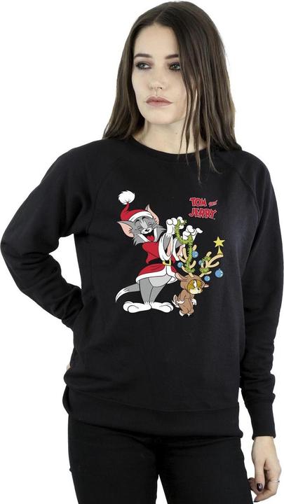 Immagine prodotto Tom & Jerry Christmas Reindeer Felpa Donna (M)
