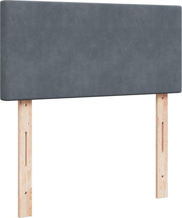 Immagine prodotto vidaXL Bo x letto a molle con materasso 180 x 200 cm in velluto (180 x 200 cm)